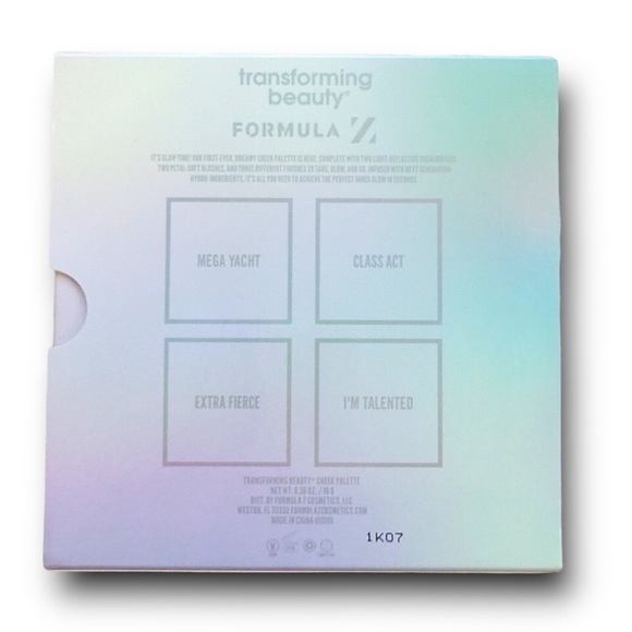 Formula Z Transforming Beauty®️ Cheek Palette Blush & Highlights 4 Shades New - Picture 4 of 7